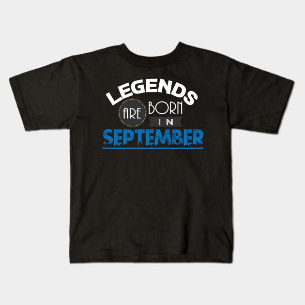 September Kids T-Shirt by worshiptee